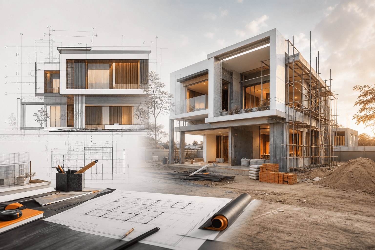 Architectural excellence — custom home design and planning by SARA Construction
